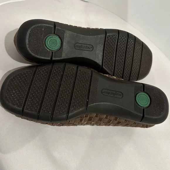 Comfortview Bethany 26388 Womens Velvet Brown Woven Flats Size 71/2 W (00200) - Picture 4 of 8